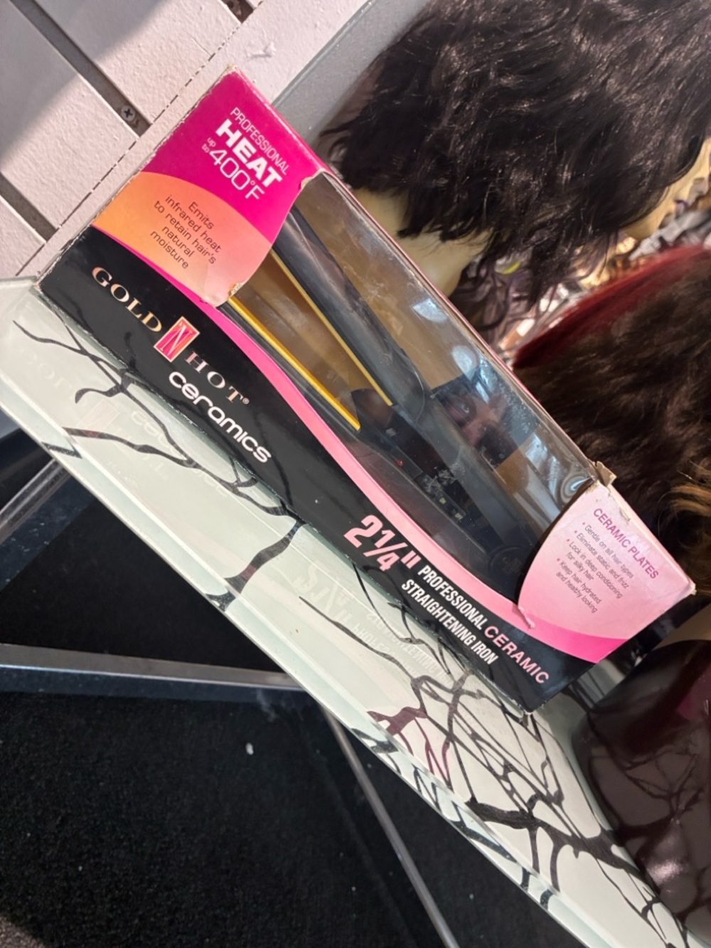 Gold N Hot flat iron and curling iron